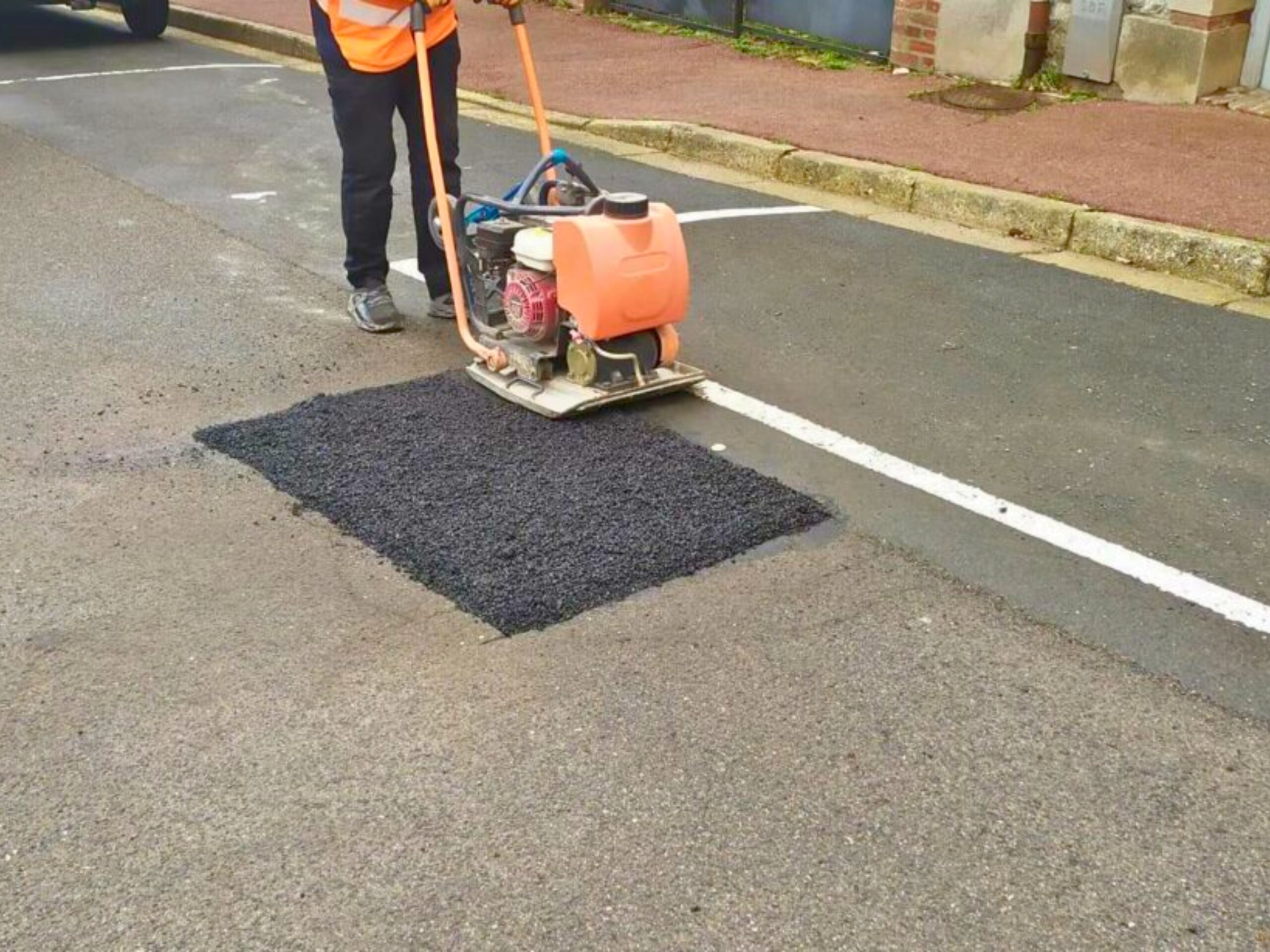 Reprises ponctuelles de chaussée